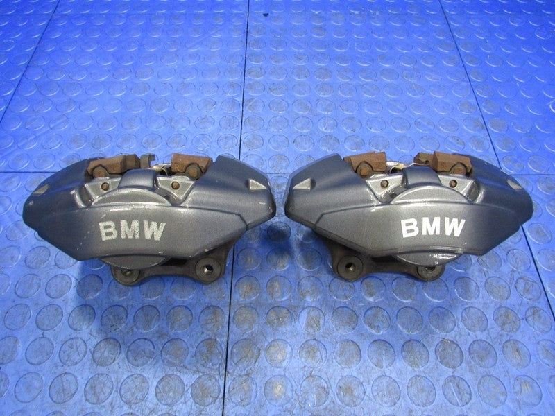 08-13 BMW 135i E88 E82 LH Left RH Right Rear Brembo Brake Caliper Set 