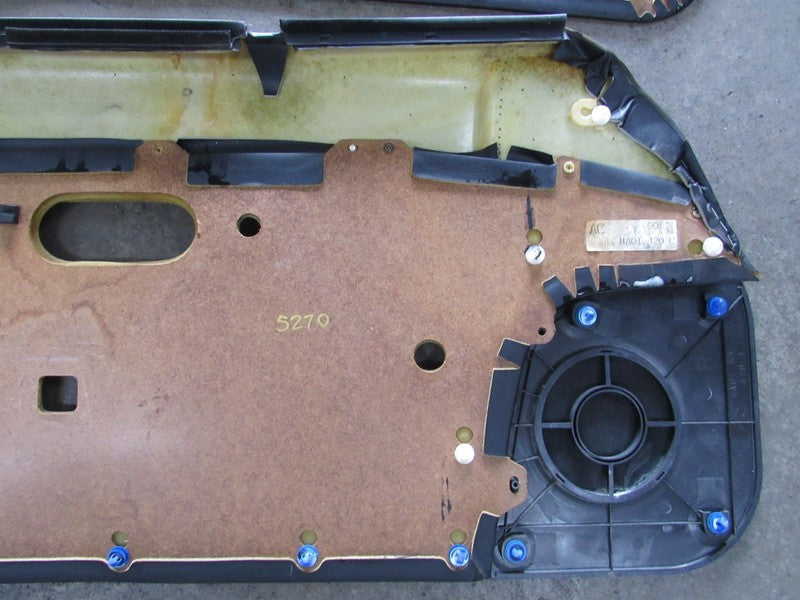 90-97 Mazda Miata MX5 NA LH RH Driver Pass Door Panel Card Black Manua