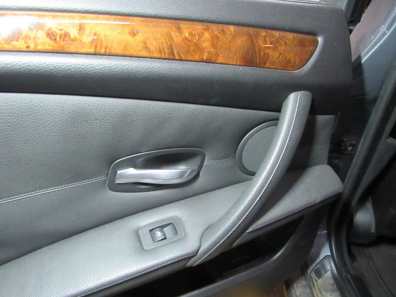 08-10 BMW 528 535 550 Left LH Driver Side Rear Door Trim Panel Black W