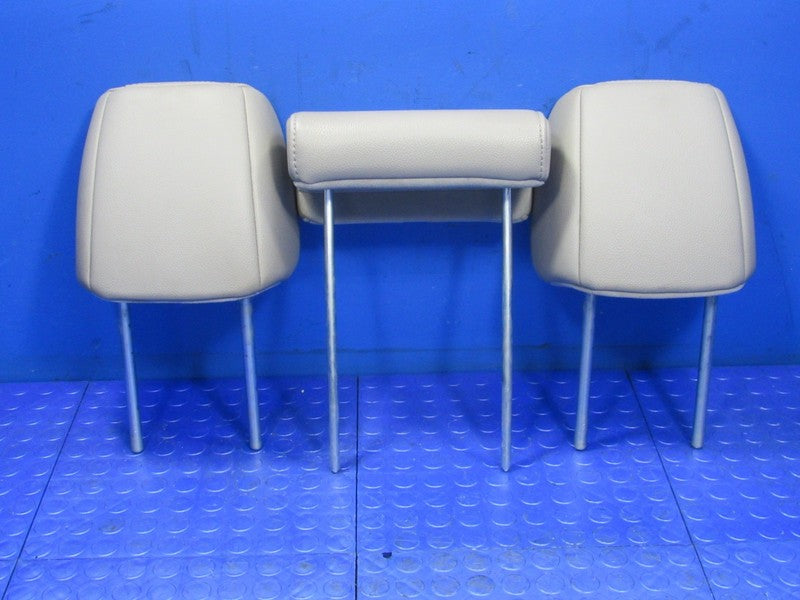 12-15 Honda Pilot Middle Row Seat Headrests Head Rest SET Gray Leather