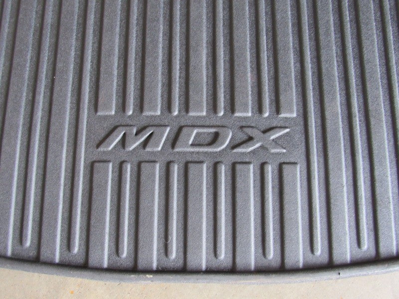 14-20 Acura MDX Accessory Trunk Tray Mat Black Rubber Cargo Liner OEM 