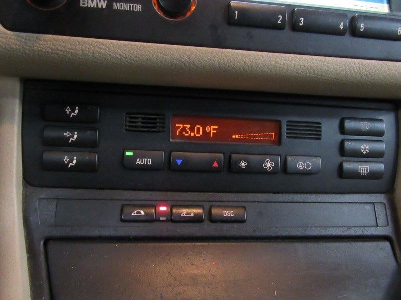 01-06 BMW 325 330 M3 2DR Automatic AC A/C Heater Climate Control