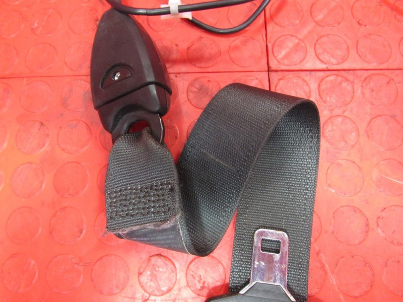 08-09 Pontiac G8 Front Driver Passenger Seat Belts Retractors Pair Bla