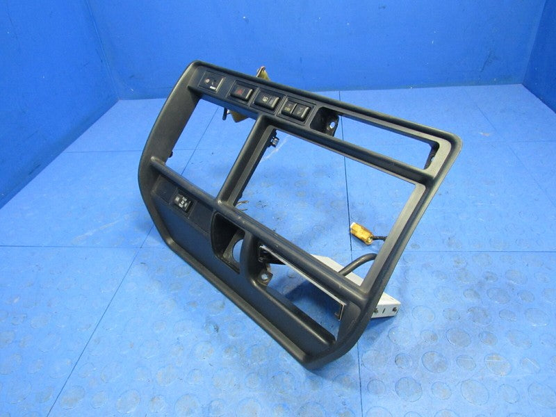 95-97 Land Cruiser LX450 FZJ80 Front Center Dash Radio Bezel Panel Ash