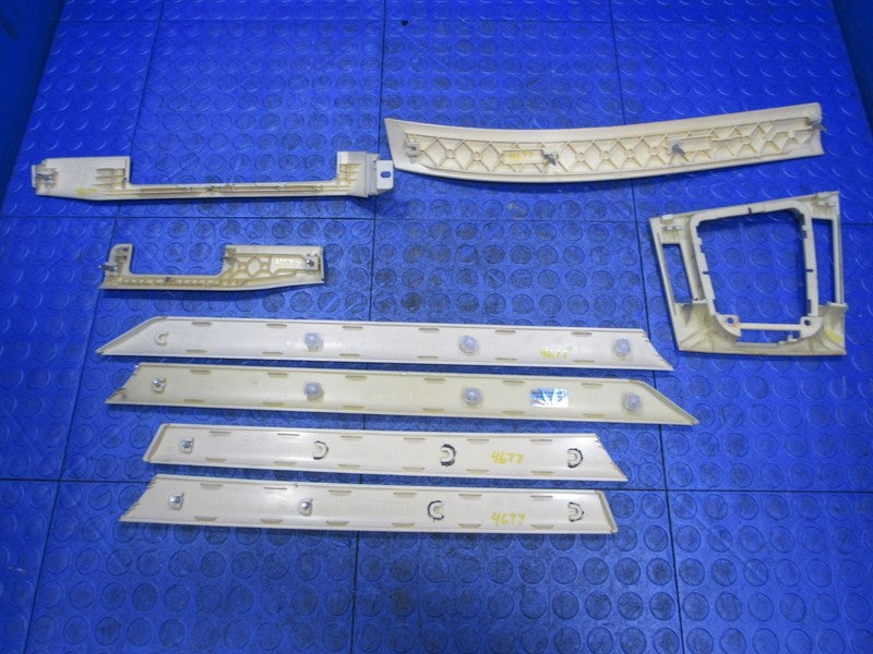 99-05 BMW E46 3 Series Sedan Interior Door Dash Trim Panel Set Titan I