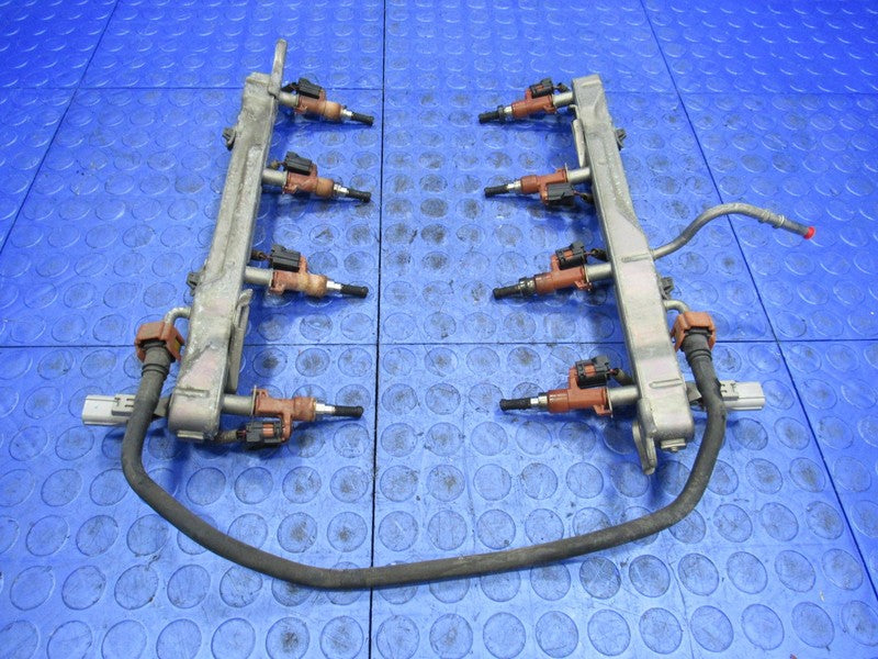 07-09 Lexus LS460 GS460 LS600h Upper Port Fuel Rails w/ Injectors & Ha