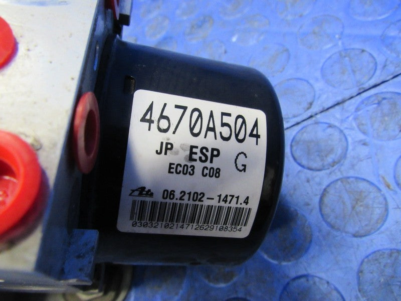 10-15 Mitsubishi Lancer Ralliart ABS Anti-Lock Brake Pump Modulator 46