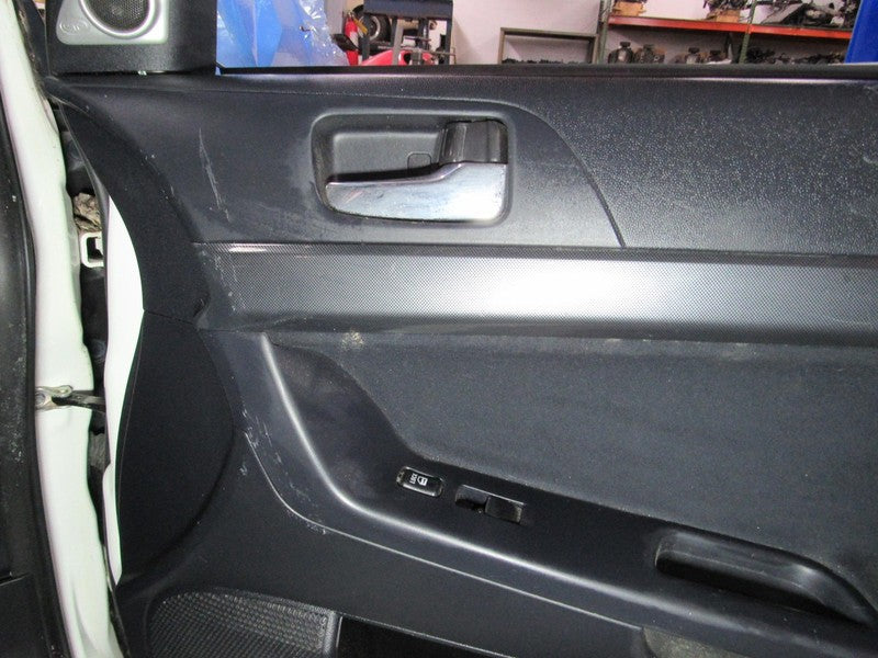08-13 Mitsubishi Lancer Right RH Passenger Side Front Door Trim Panel 