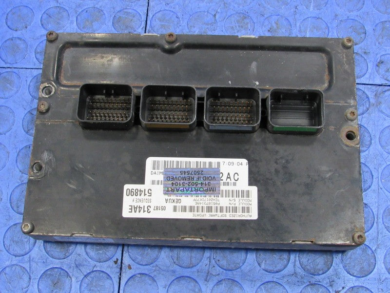 PLUG & PLAY 08 Jeep Commander XK 3.7L 4X2 Engine Computer ECU 05187314