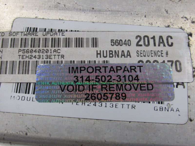 PLUG & PLAY 02 Dodge Ram Truck 4.7L AT ECU Engine Computer 56040201 PR