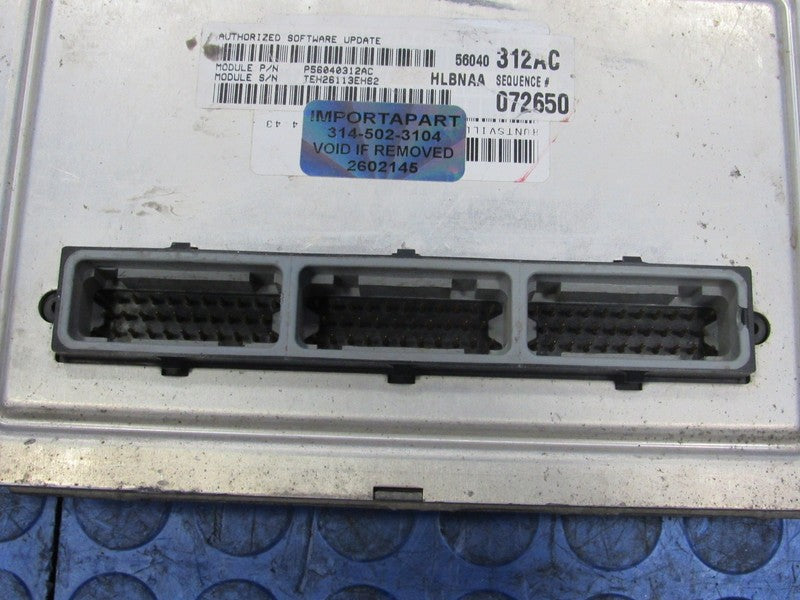 PROGRAMMED PLUG & PLAY 02 Dodge Dakota 4.7L ECU ECM PCM 56040312AC 312