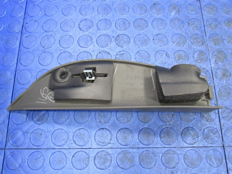 03-15 Express Savana Front Right Passenger Side Door Panel Gray Pewter