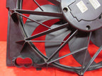 06-10 BMW 550i 6501 E60 E63 E64 Radiator Engine Cooling Fan Assembly 7