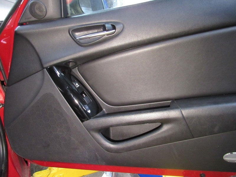 04-08 Mazda RX-8 Right RH Passenger Side Front Door Trim Panel Black