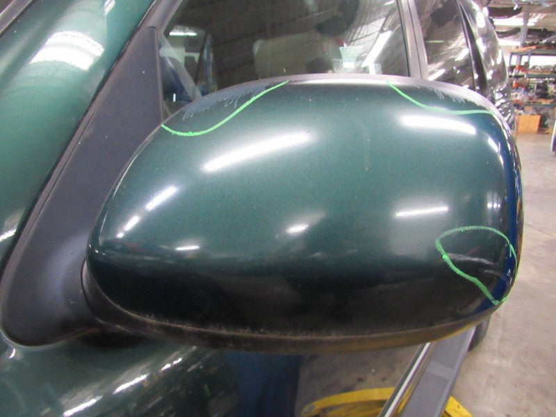 01-07 Toyota Sequoia Left LH Driver Side Power Door Mirror Dark Green 