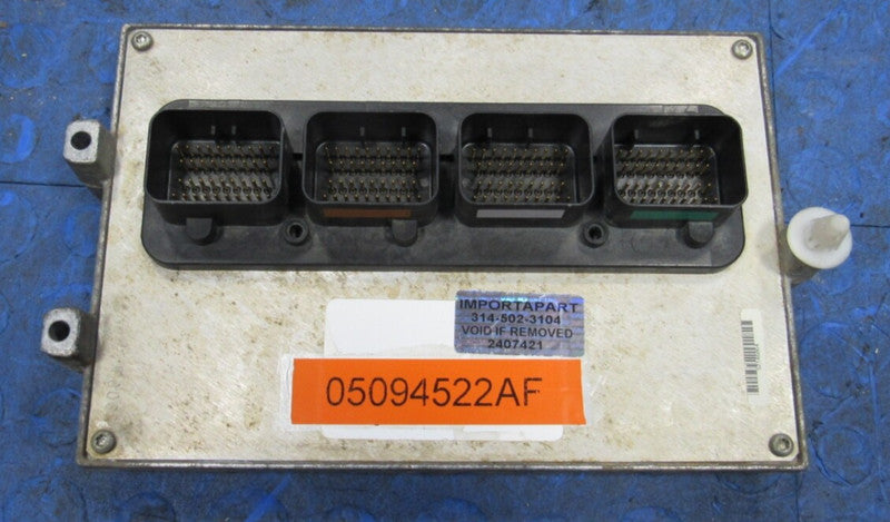 12 Dodge Ram 3.7 AT ECU ECM PCM Engine Computer Control 05094522AF 522