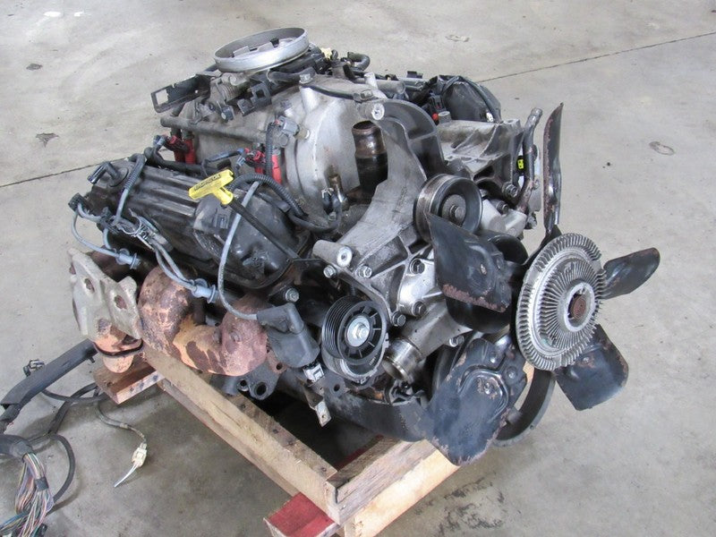 02-03 Dodge Ram 1500 Durango Dakota Van 5.9L Gas V8 Engine Motor 219k 