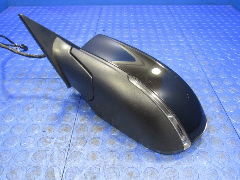 18-21 Maserati Ghibli Left Driver Power Door Mirror Blind Spot Black 3