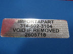 04-08 Acura TSX 2.4L K24A2 RBB Engine Crankshaft Crank Shaft Assembly 