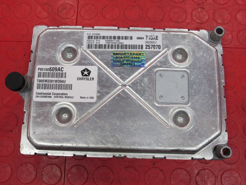 PROGRAMMED PLUG & PLAY 12 Dodge Charger 3.6 RWD AT ECM 68084713AE 713 