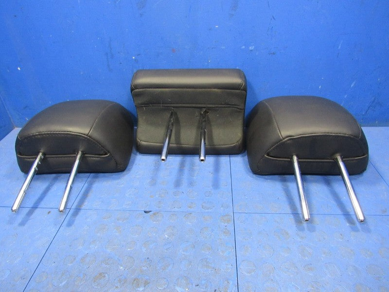 13-17 Infiniti JX35 QX60 Rear 2nd Row Headrests Head Rests Set Black L