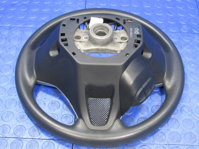 15-20 Honda Fit 16-22 HRV Black Vinyl Rubber Steering Wheel Cruise Swi