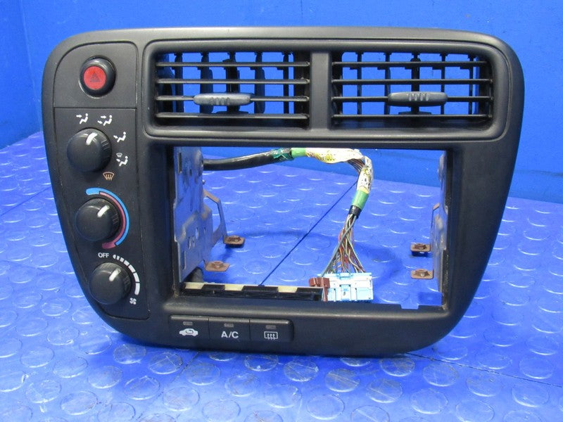 99-00 Honda Civic EX LX DX HX Radio Surround Climate Control Dash Beze
