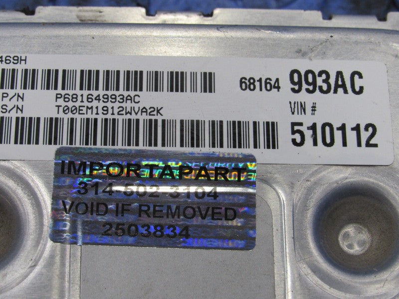 PROGRAMMED PLUG & PLAY 13 Dodge Journey 3.6L ECM 68164993AC 993 PROG 3