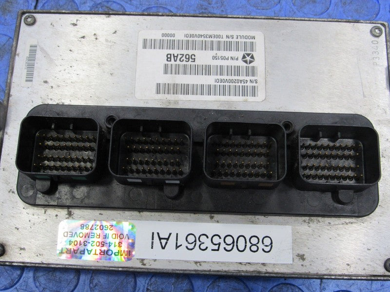 PROGRAMMED PLUG & PLAY 11 Caravan Town & Country 3.6 ECM 68065361AI 36