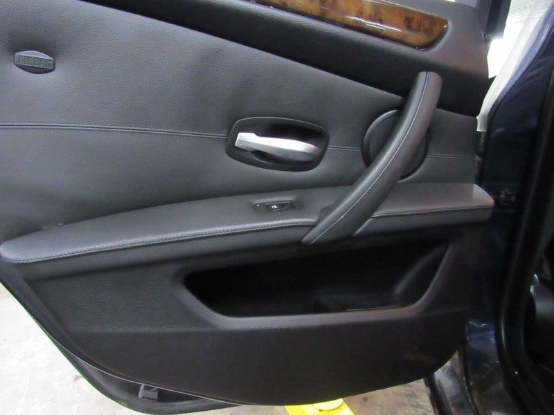 08-10 BMW 535 550 M5 Left LH Driver Side Rear Door Trim Panel Black
