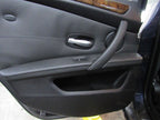 08-10 BMW 535 550 M5 Left LH Driver Side Rear Door Trim Panel Black