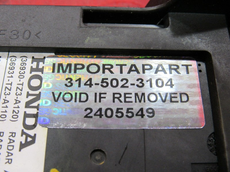 15-17 Acura TLX Rear Blind Spot Detection Radar Sensor 36930-TZ3-A120 
