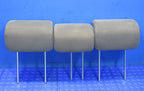 09-13 Honda Fit Rear Seat Headrests Head Rest SET of Three Gray OEM 33