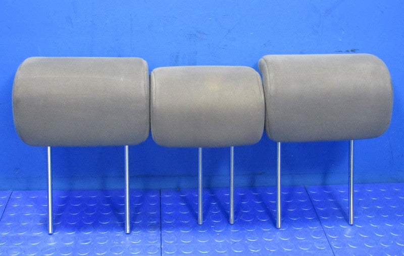 09-13 Honda Fit Rear Seat Headrests Head Rest SET of Three Gray OEM 33