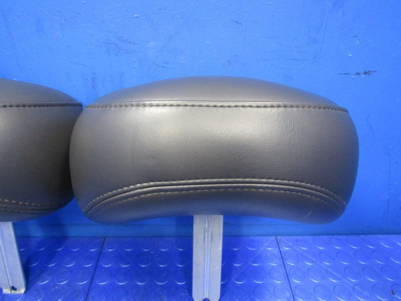 99-04 Ford Mustang Charcoal Leather 4-Way "Big" Folding Front Headrest