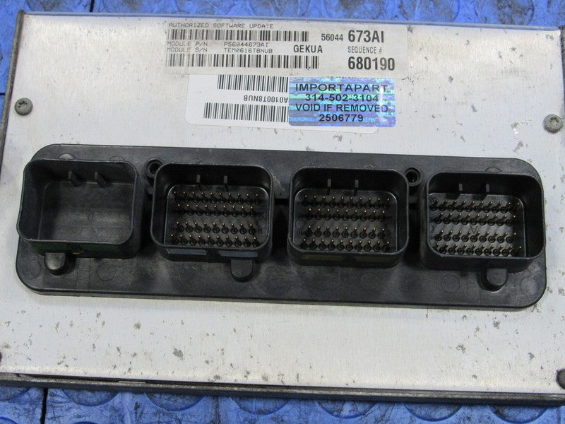 PROGRAMMED PLUG & PLAY 06 Jeep Commander 3.7L AWD ECM 56044673AI 673 P