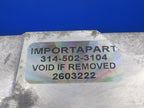 11-24 Challenger Charger 300 SRT8 6.4L HEMI 392 Driver Side Cylinder H