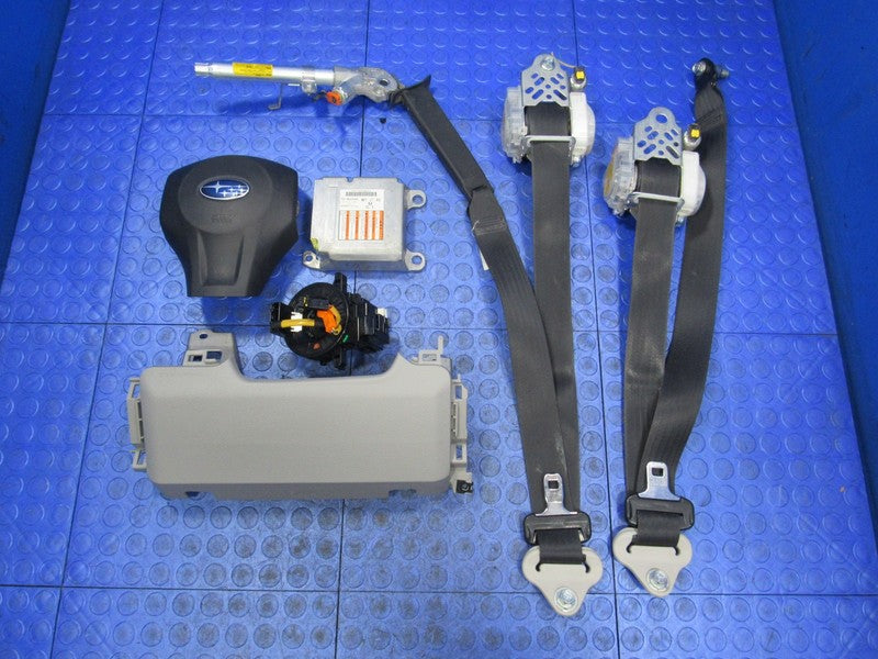 14-18 Subaru Forester Driver Steering Wheel Knee Airbag Module Clock S