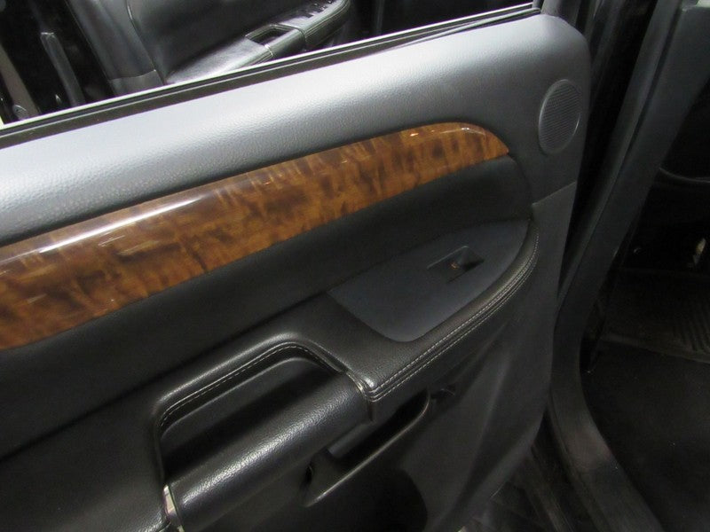 10-14 Nissan Armada Left LH Driver Side Rear Door Trim Panel Black