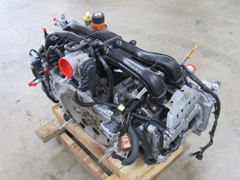 14-15 Subaru Forester 2.5L Engine Motor Assembly CVT PZEV FB25 167K 21