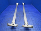 14-20 Infiniti QX60 Roof Rail Luggage Rack Cross Bars Silver Front Rea