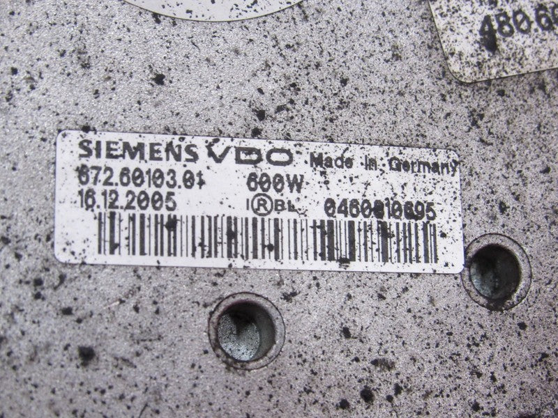 07-11 Mercedes-Benz CL550 S550 W221 Radiator Engine Cooling Fan Motor 