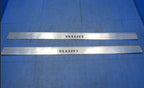 01 Ford Mustang GT Bullitt Left Right Aluminum Door Sill Scuff Plate P