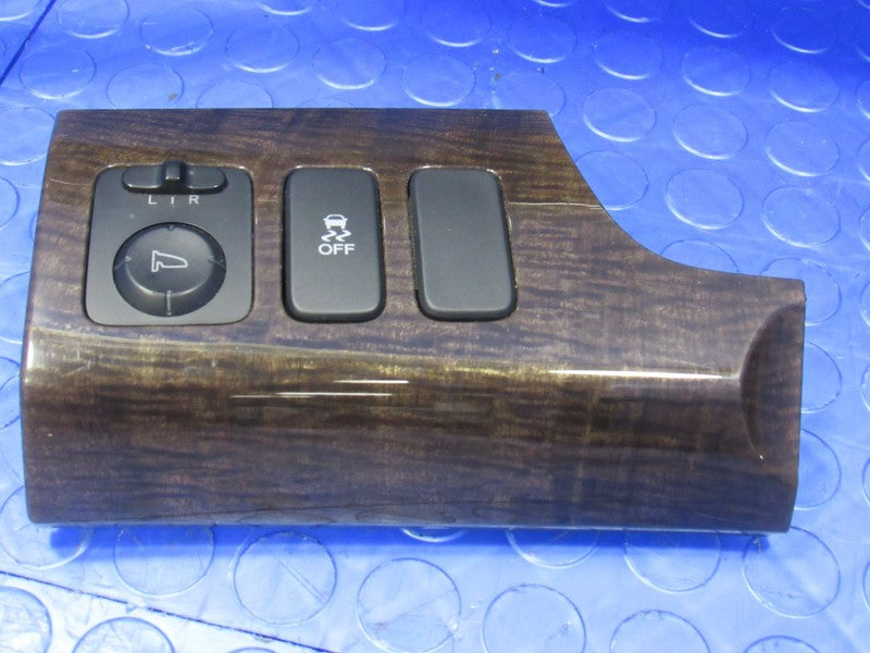 07-13 Acura MDX Wood Grain Dash Trim Finish Panel Set Garnish Mirror S
