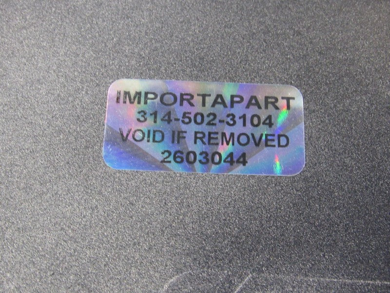 03-09 Hummer H2 Left LH Driver Side Front Fender Cowl Vent Cap Black 3