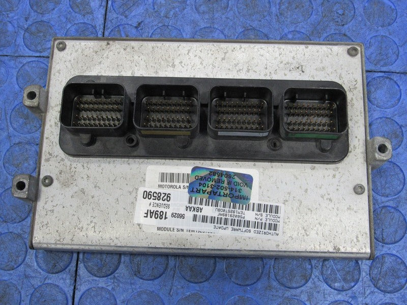 PROGRAMMED PLUG & PLAY 06 Dodge Ram Truck 3.7 V6 AT ECU 56029189AF 189