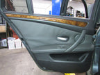 08-10 BMW 528 535 550 Left LH Driver Side Rear Door Trim Panel Black W