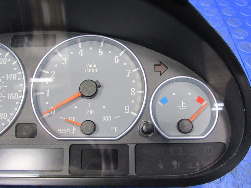 01-06 BMW M3 E46 SMG Instrument Gauge Cluster Gauges Speedometer Tach 