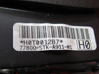 O9-I2 Acura RDX Driver Steering Wheel Mounted Airbag Air Bag Black 484
