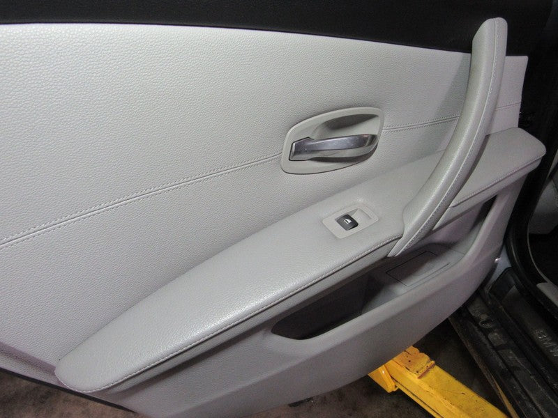 08-10 BMW 528 535 550 Sedan Left LH Driver Side Rear Door Trim Panel G